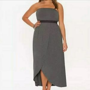 💥Lane Bryant Maxi Tube Braided Waist Dress